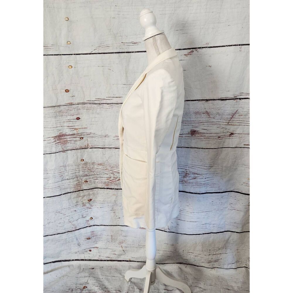 rag & bone Fleet Off White Blazer Size 0 - Picture 3 of 7